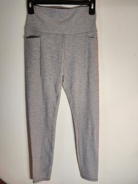 Athletic Works Buttercore High-Rise Pocket Leggings - Heather Grey - Small